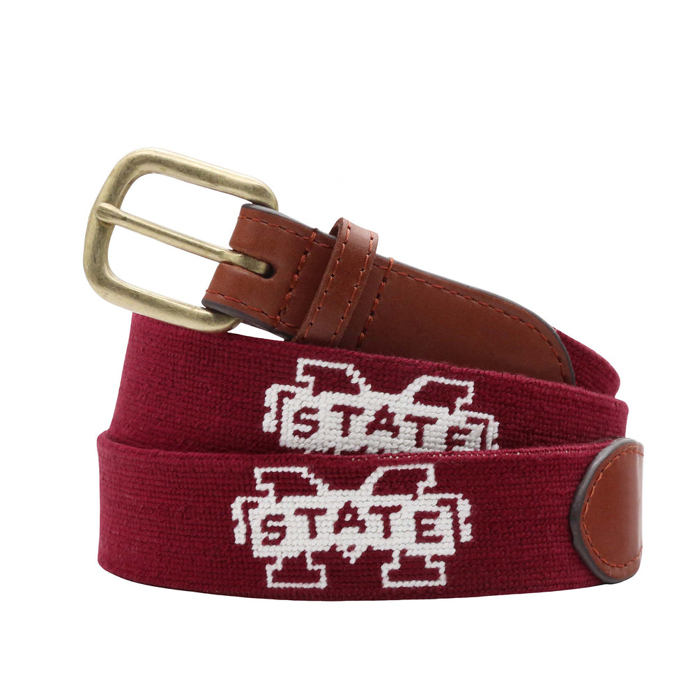 Mississippi State Belt (Maroon)
