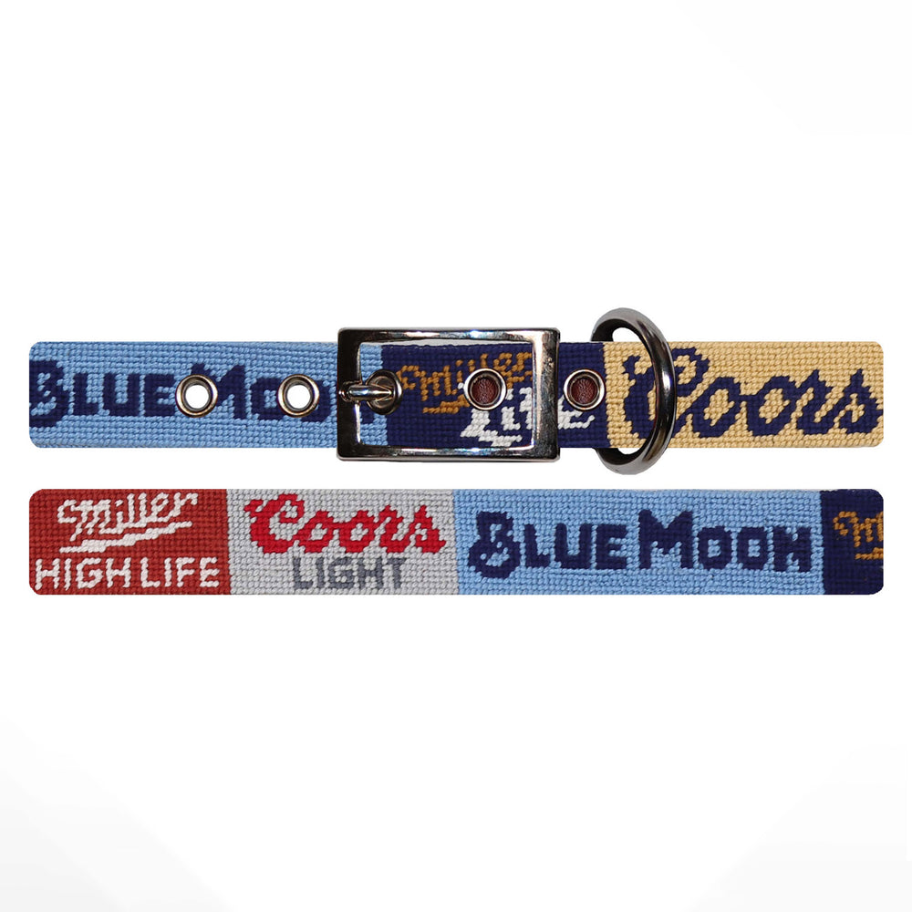 Molson Coors Great American Beer Labels Dog Collar