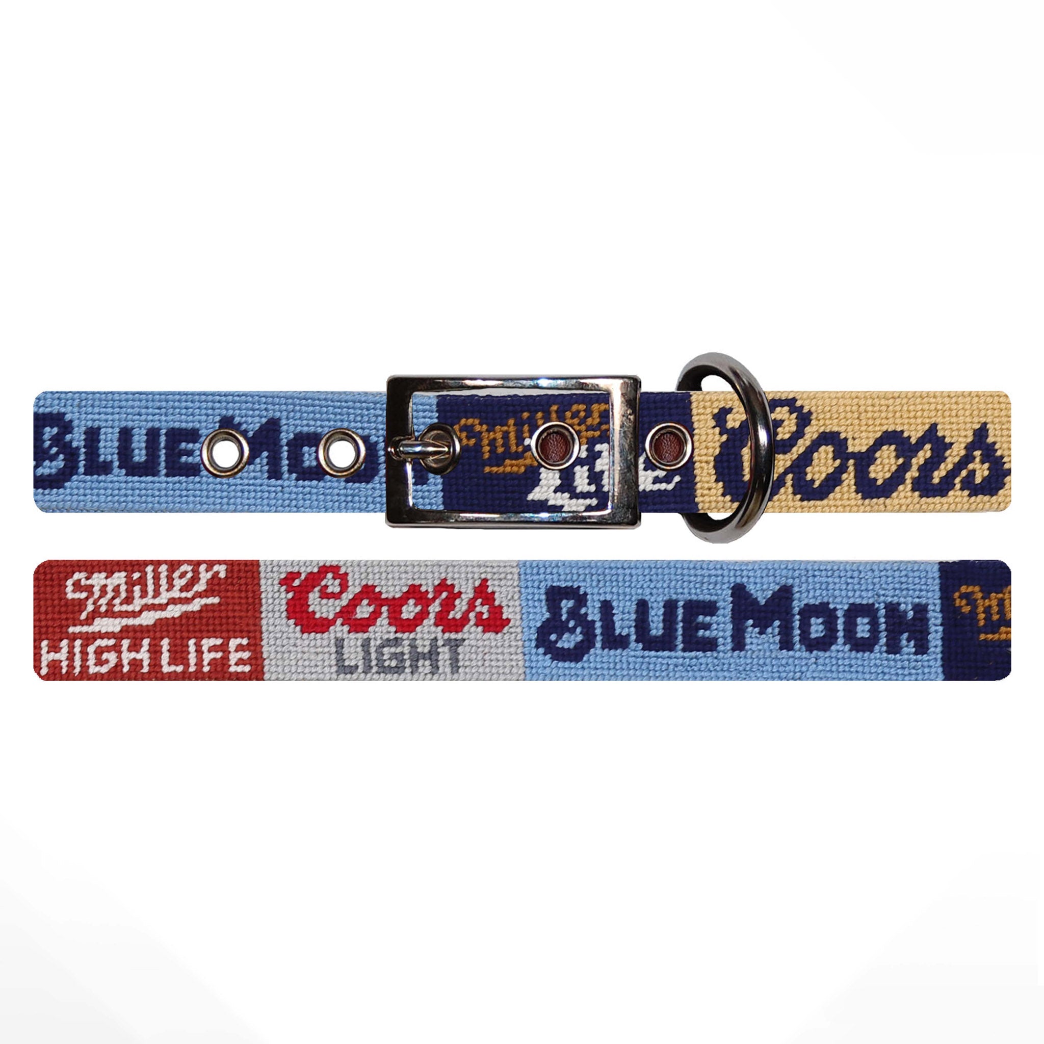 Molson Coors Great American Beer Labels Dog Collar