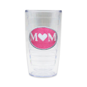 Mom Tervis Tumbler (Dark Pink)