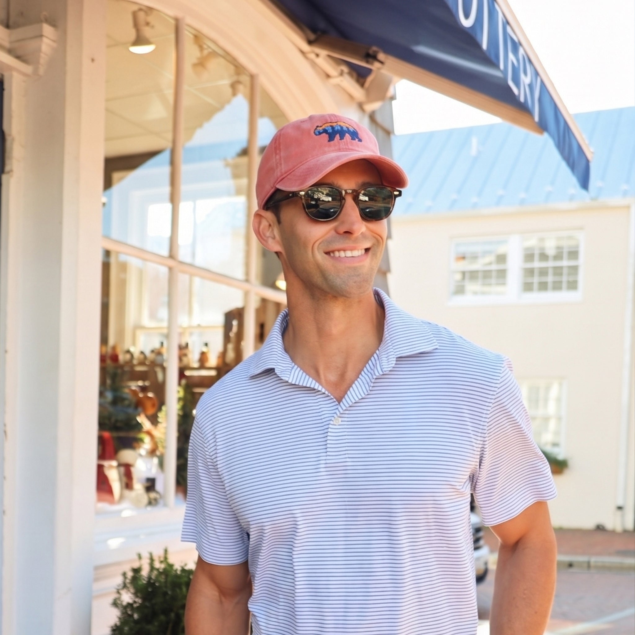 Mountain Bear Hat (Nantucket Red)