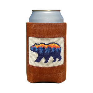 Mountain Bear Can Cooler (Light Khaki)