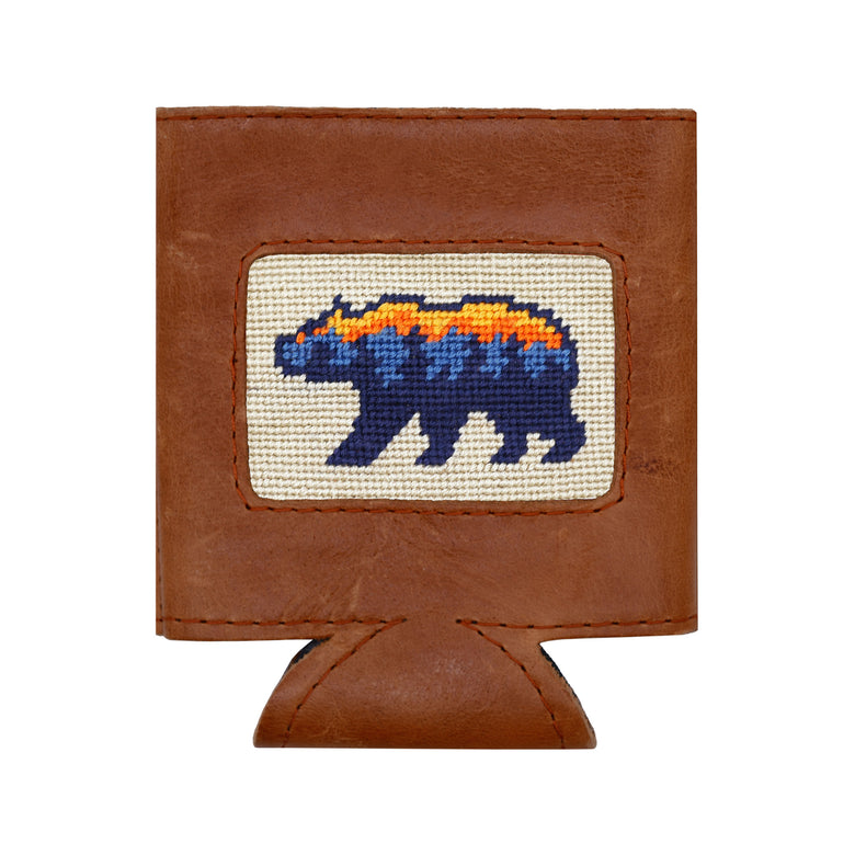 Mountain Bear Can Cooler (Light Khaki)