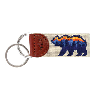 Mountain Bear Key Fob (Light Khaki)