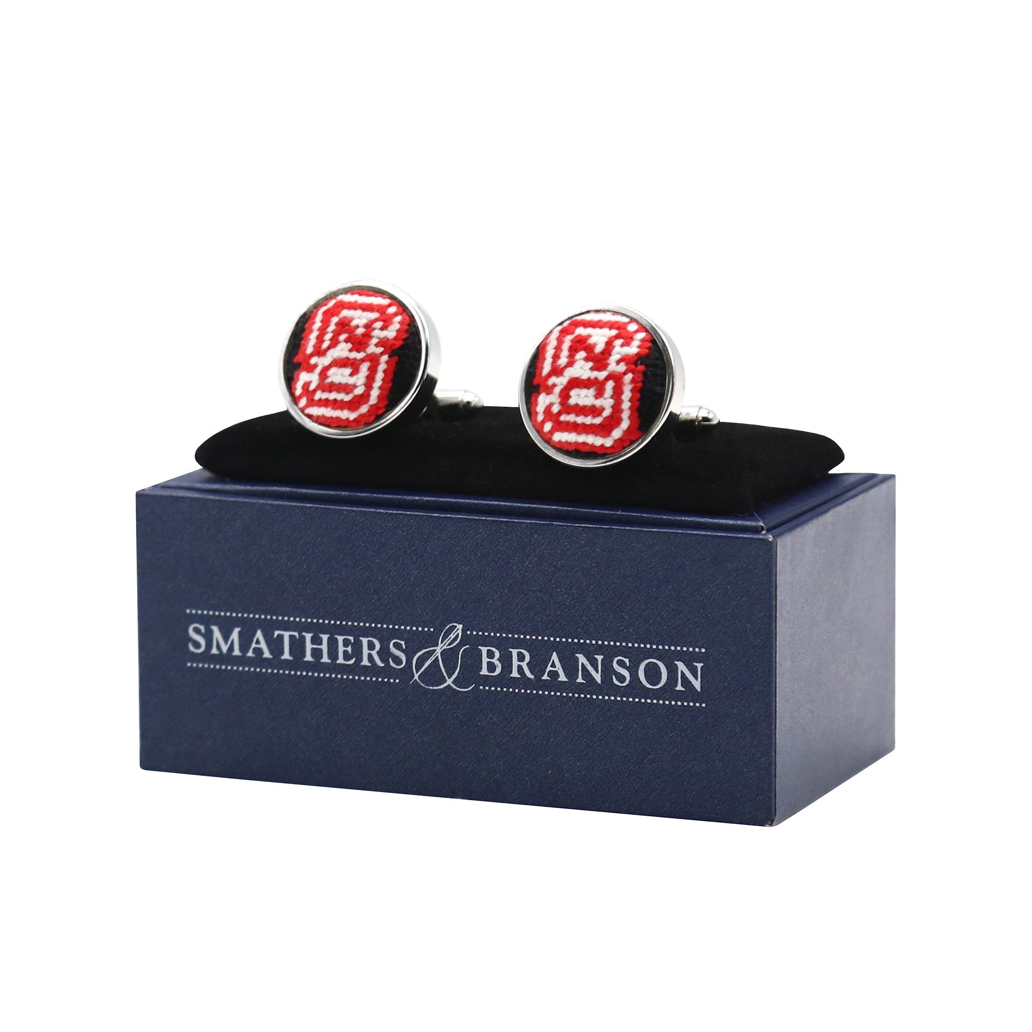 NC State Cufflinks (Black)