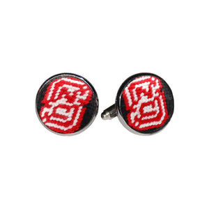 NC State Cufflinks (Black)