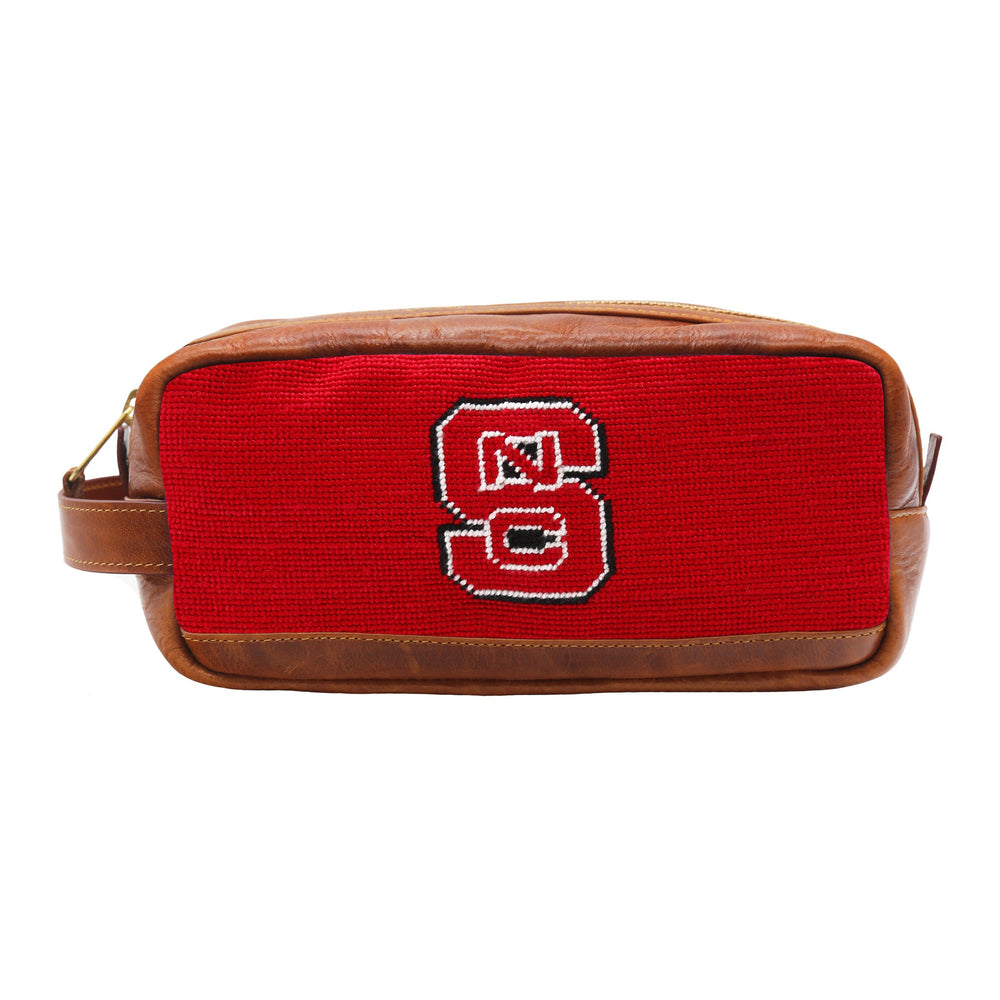 Monogrammed NC State Toiletry Bag (Red)