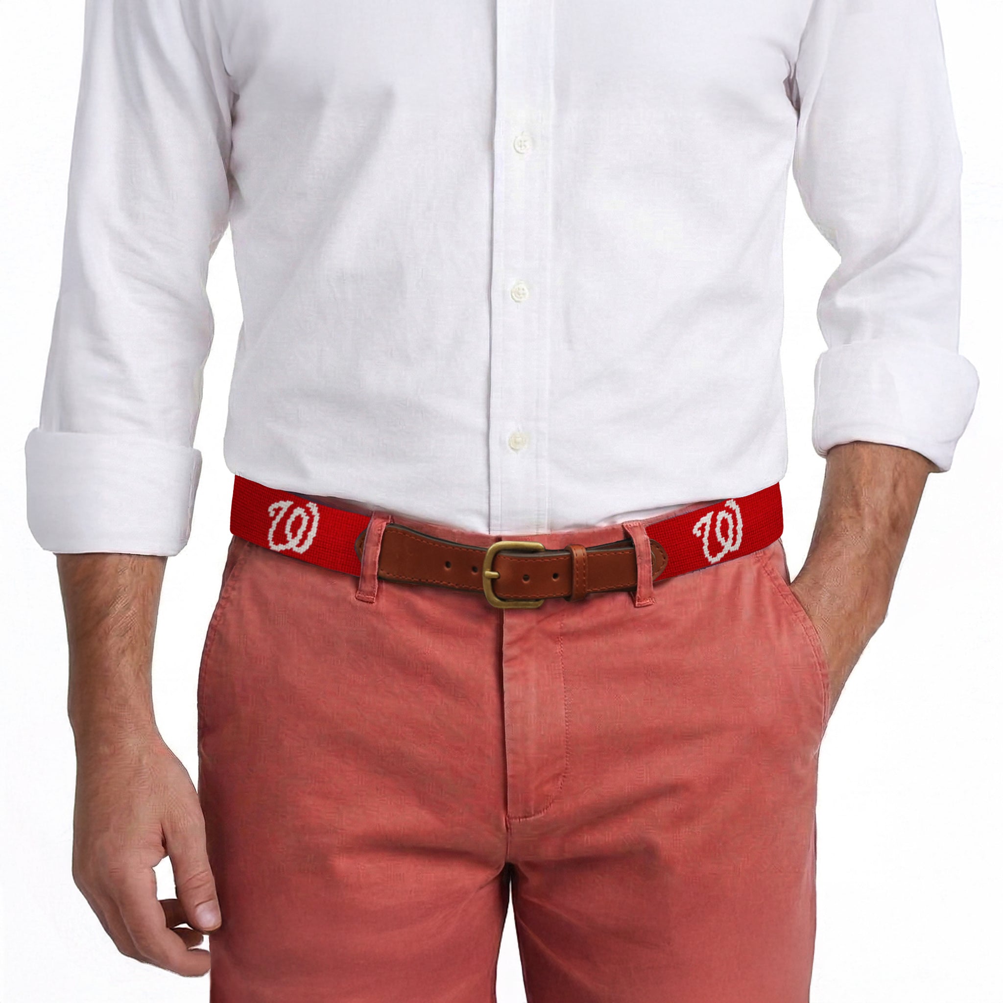 Washington Nationals Belt (Red)