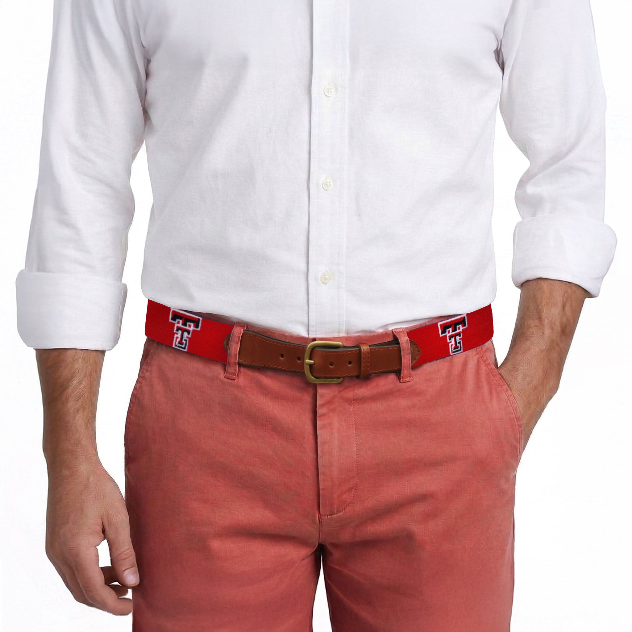 Texas Tech Belt (Red)