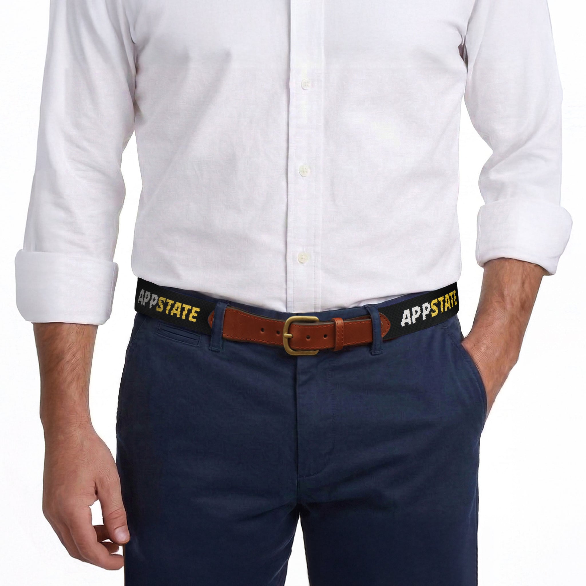 Appalachian State Text Belt (Black)
