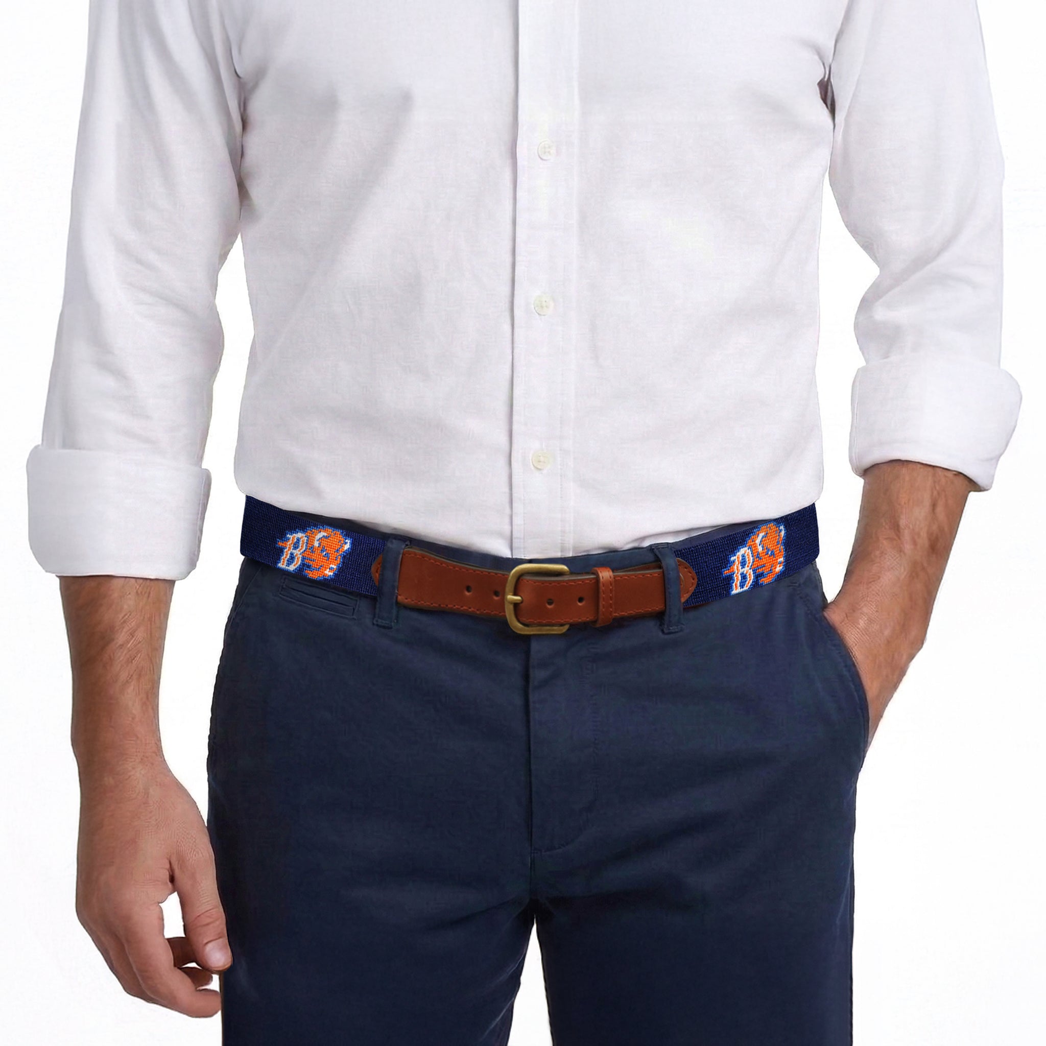 Bucknell Belt (Dark Navy)