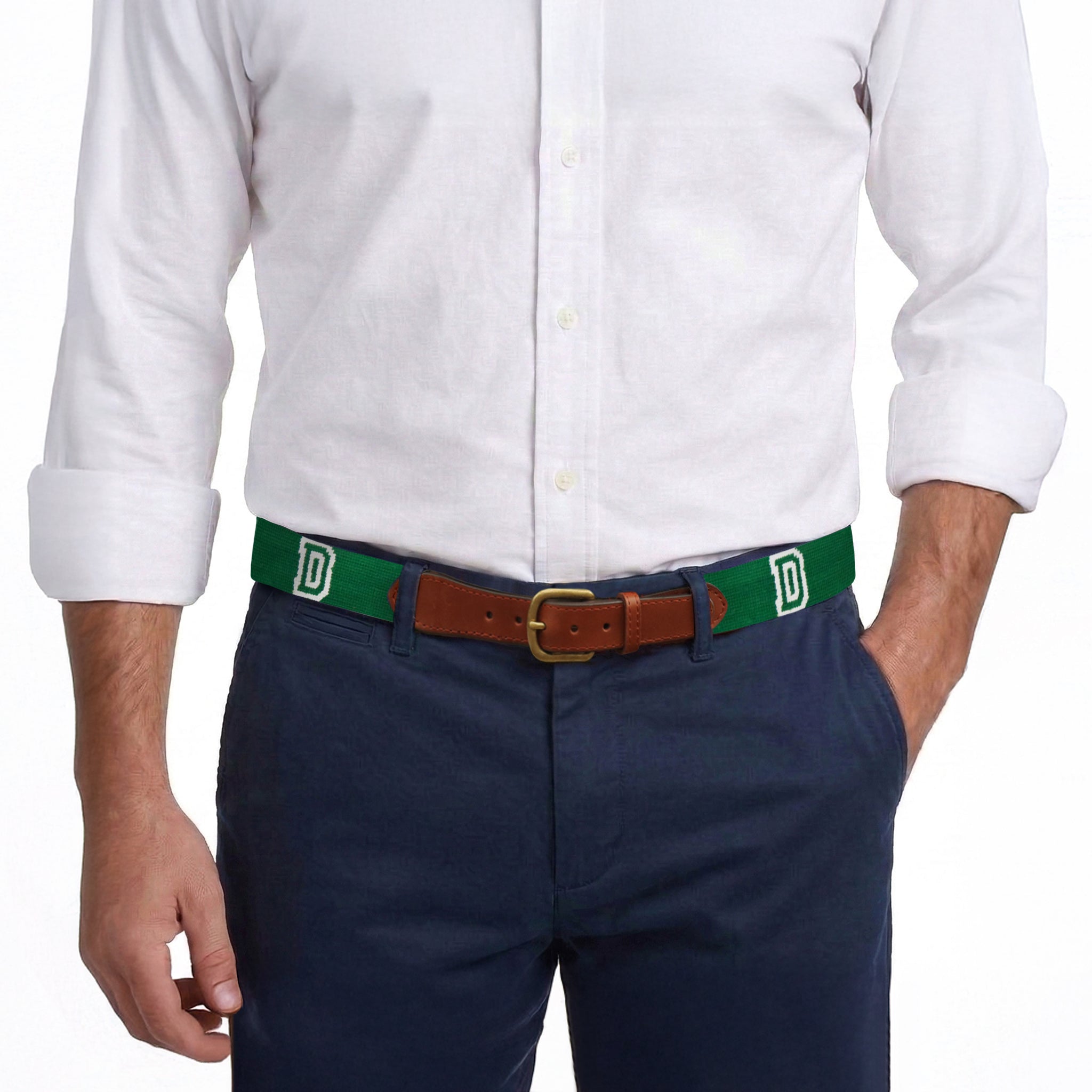Dartmouth Belt (Emerald)