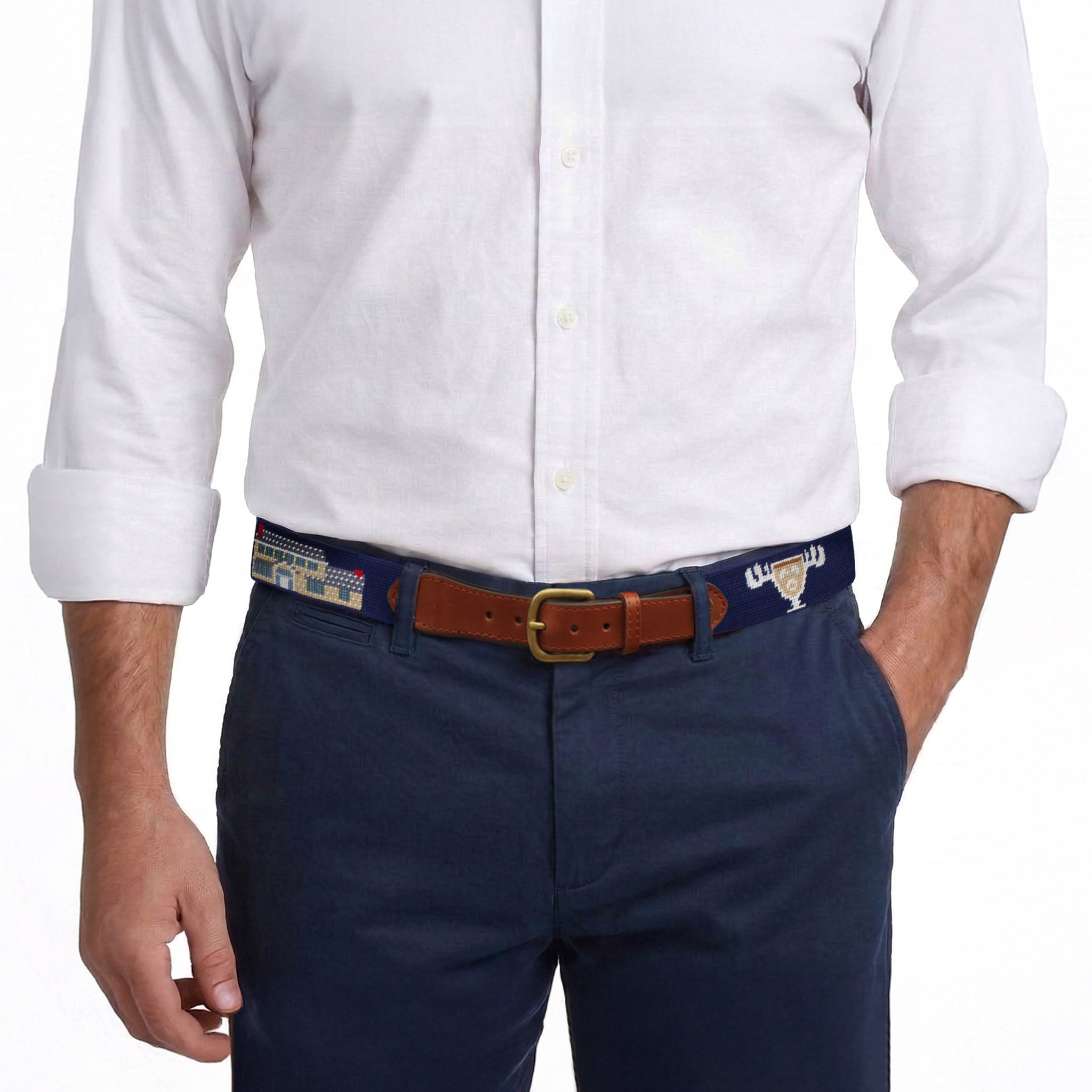 Griswold Christmas Belt (Dark Navy)