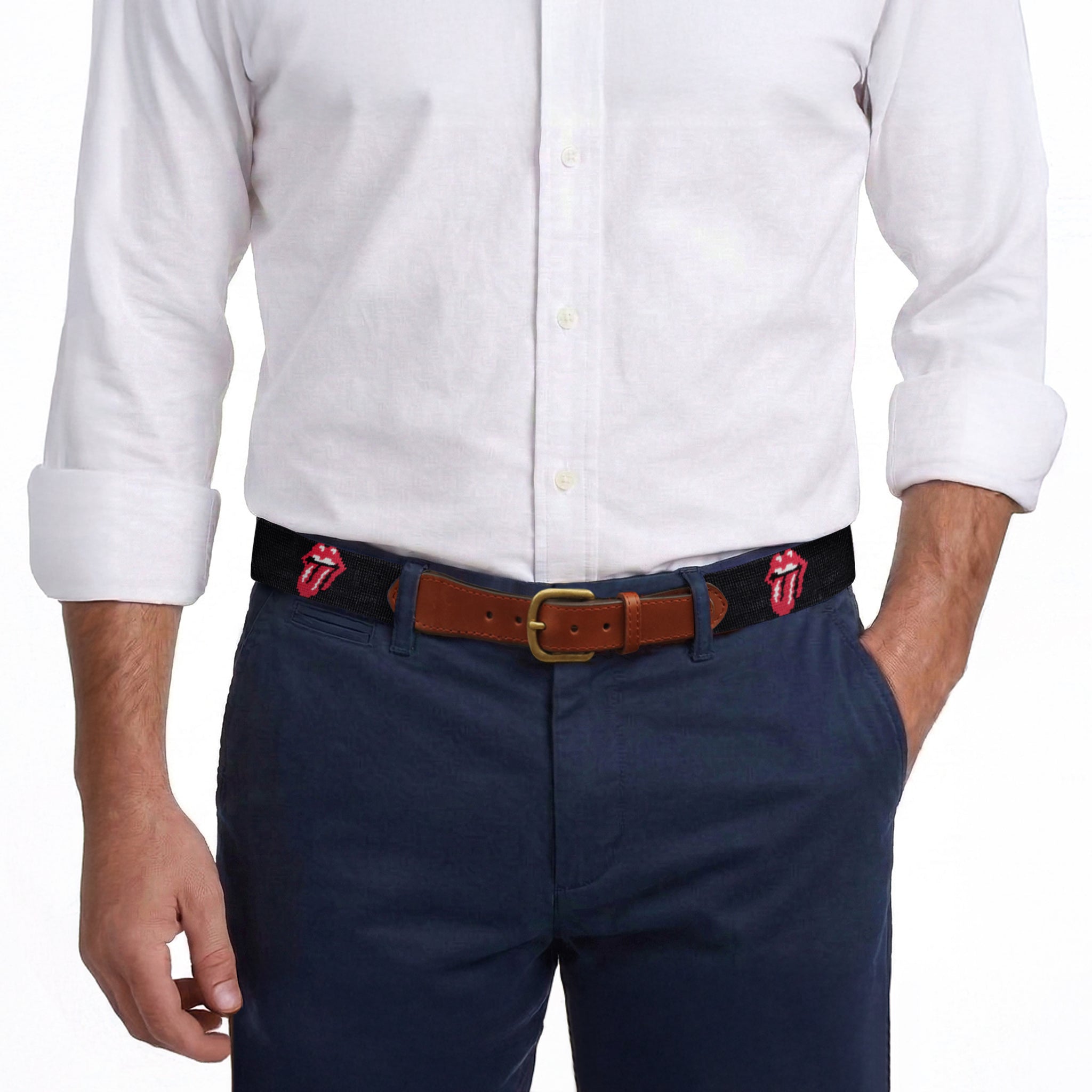 Rolling Stones Belt (Black)