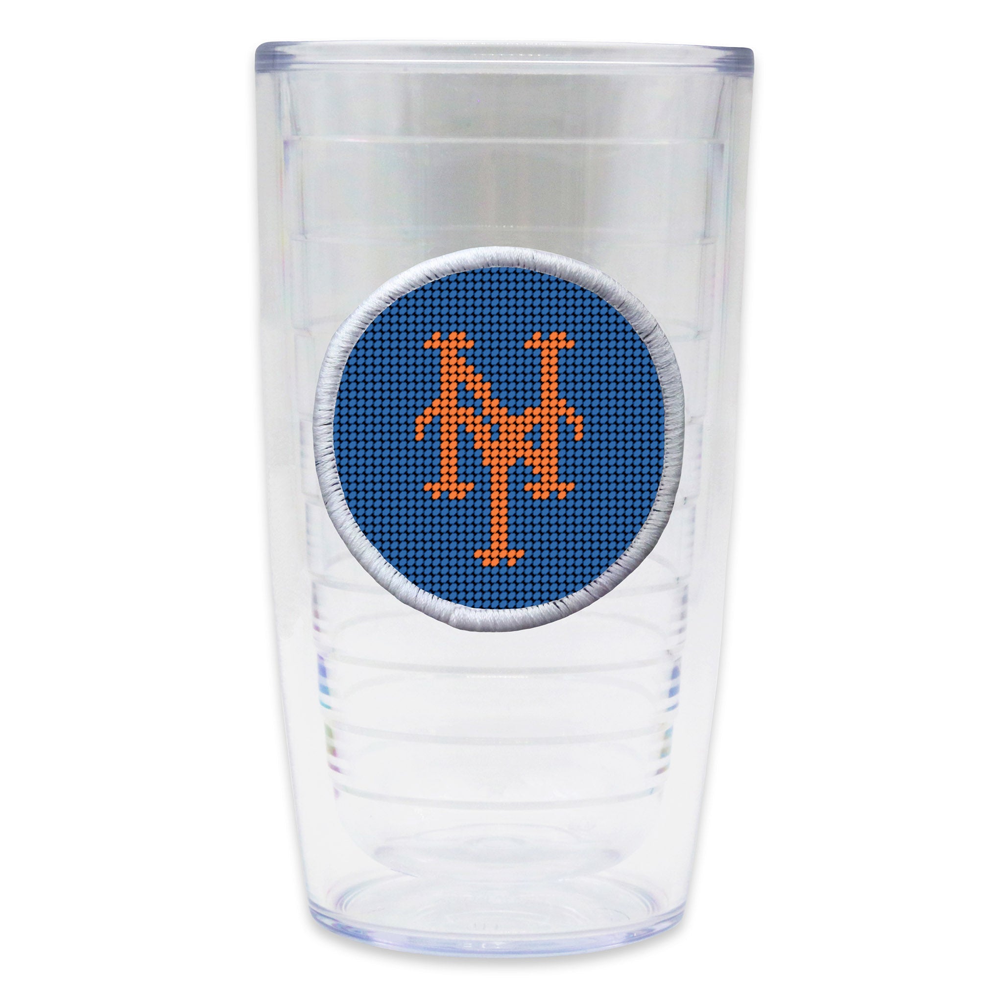 New York Mets Tumbler (Blue) (White Edge)
