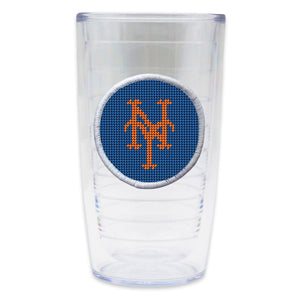 New York Mets Tumbler (Blue) (White Edge)