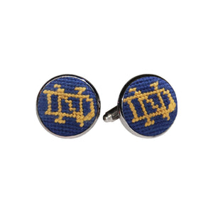 Notre Dame ND Cufflinks (Classic Navy)