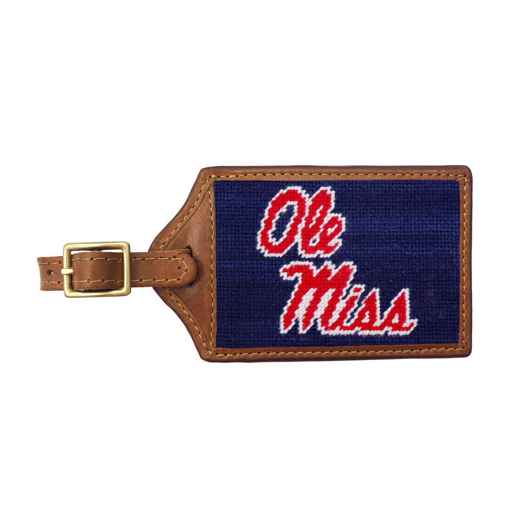 Mississippi Luggage Tag (Dark Navy)