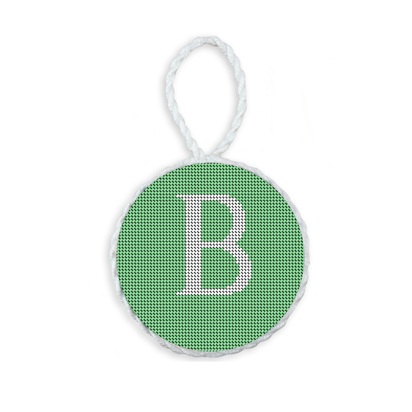 Letter with Date Ornament - Mint