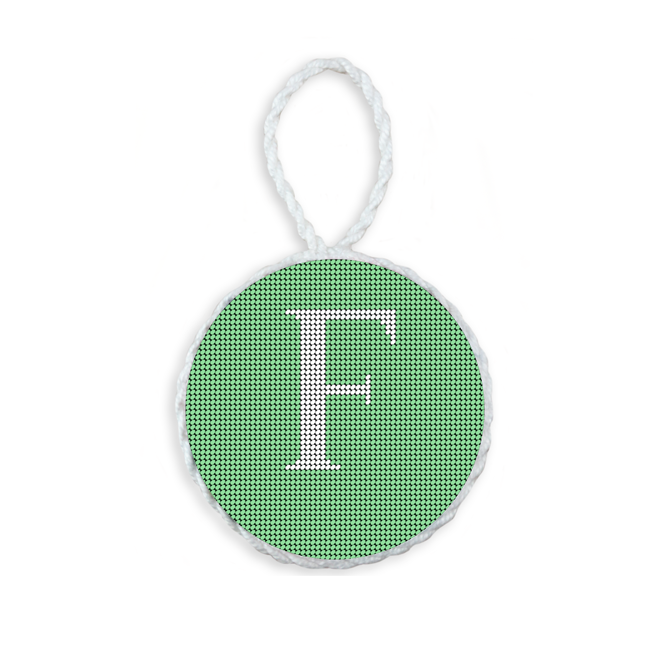 Letter with Date Ornament - Mint