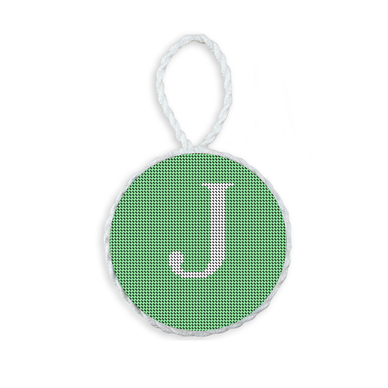 Letter with Date Ornament - Mint