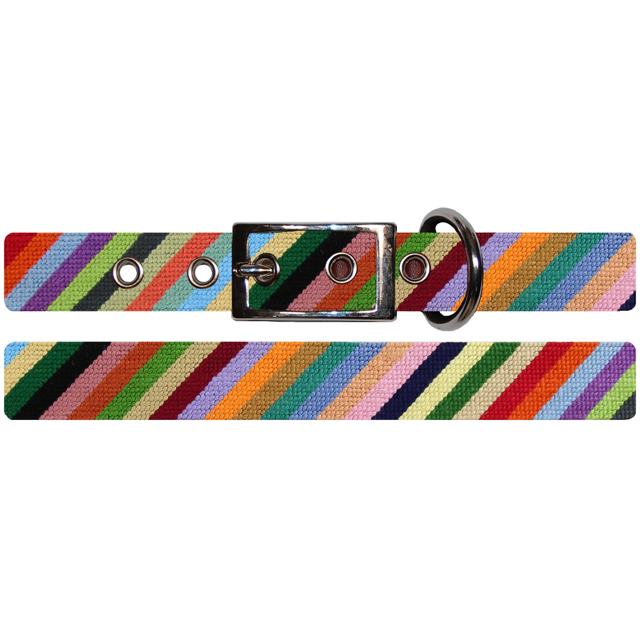 Parsons Stripe Dog Collar