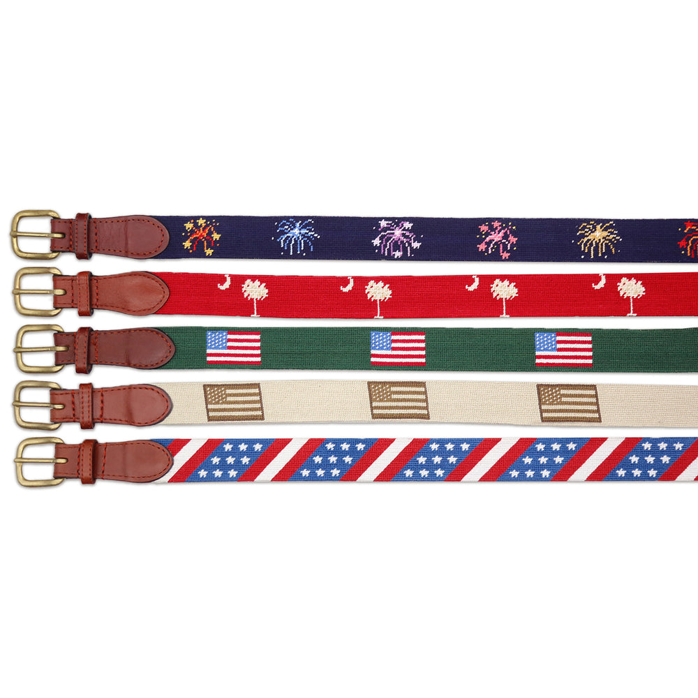 Assorted Patriotic Themed Belts (Final Sale)