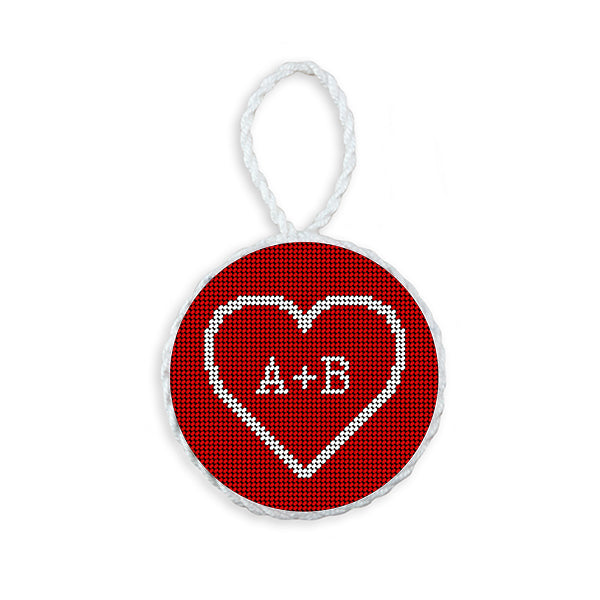 Personalized Heart Ornament