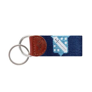 Phi Delta Theta Flag Key Fob (Dark Navy)