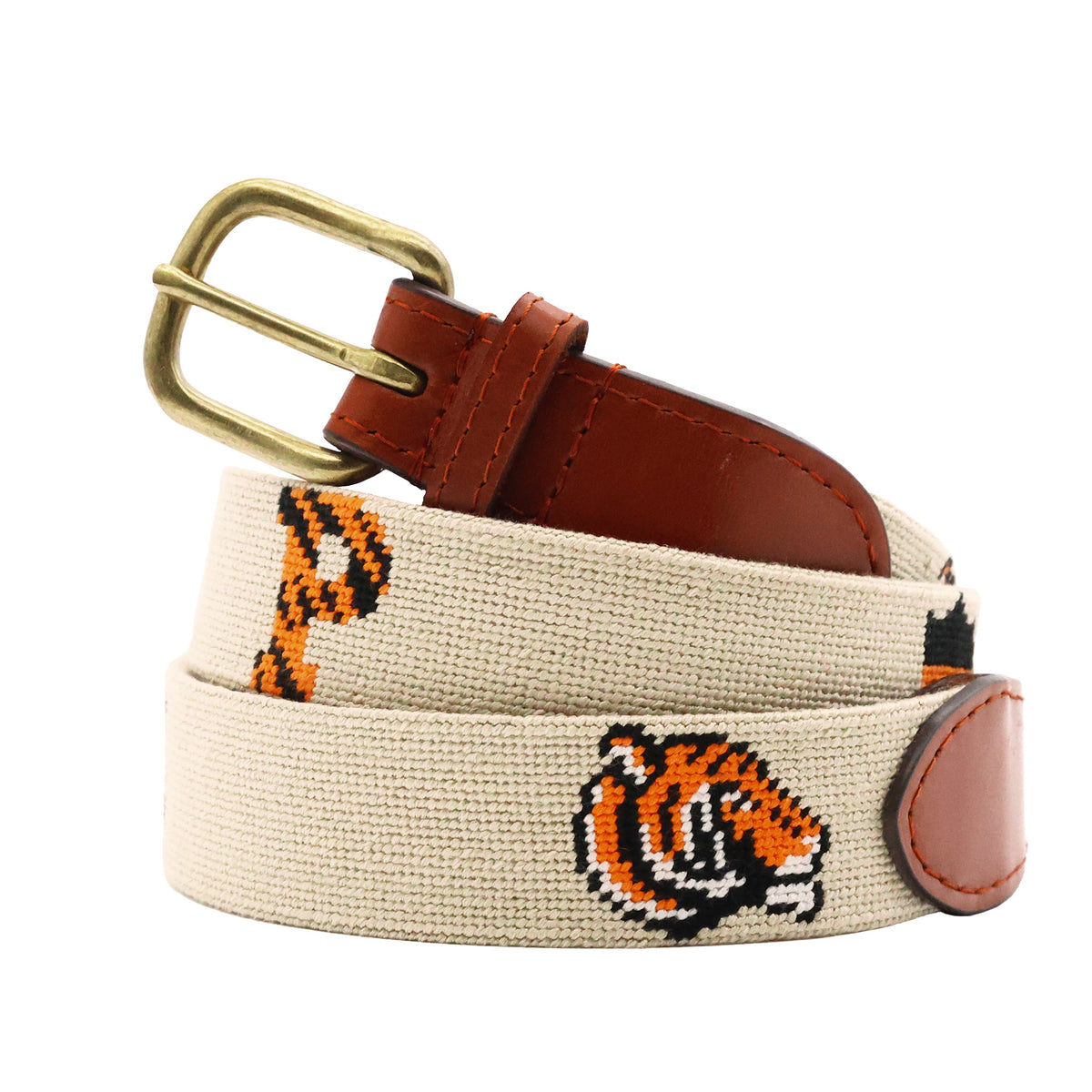 Princeton Logos Belt (Light Khaki) (Final Sale)