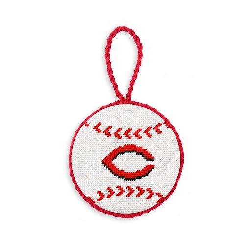 Cincinnati Reds Baseball Ornament