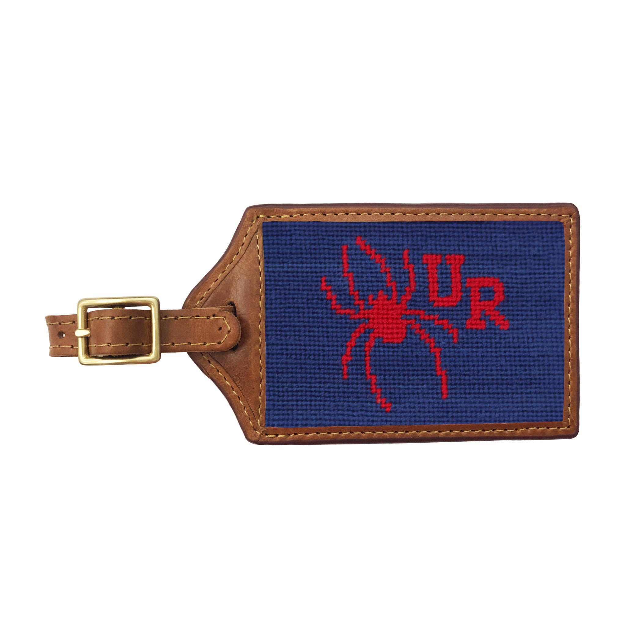 University of Richmond Needlepoint Luggage Tag