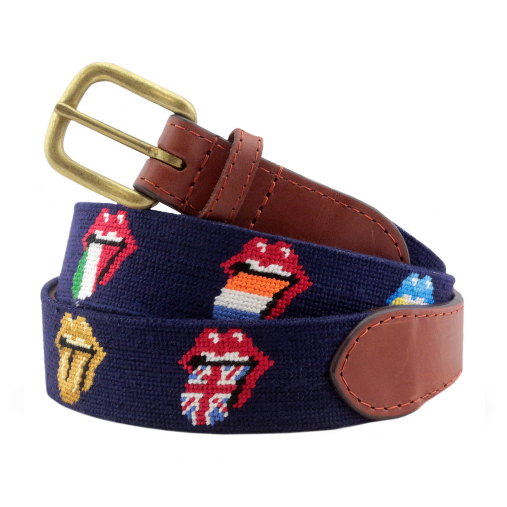 Rolling Stones Multi Licks Belt (Dark Navy)