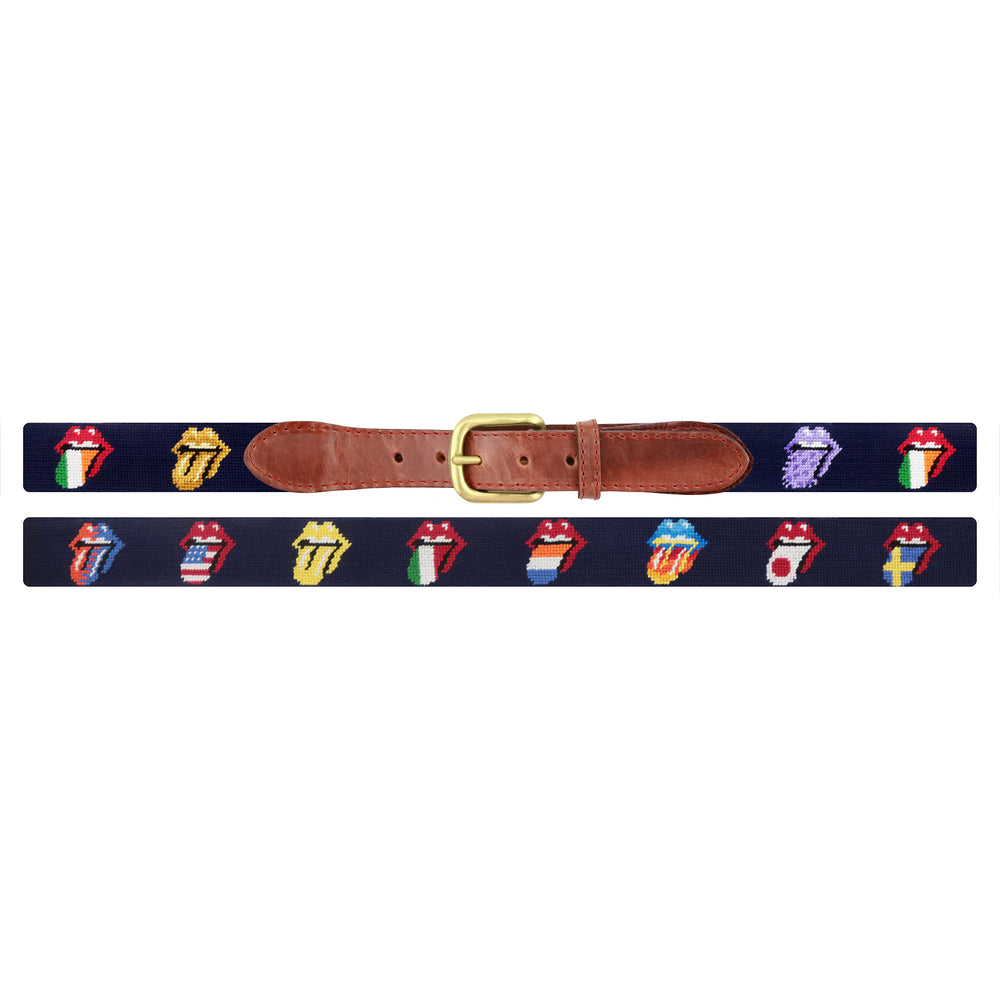 Rolling Stones Multi Licks Belt (Dark Navy)