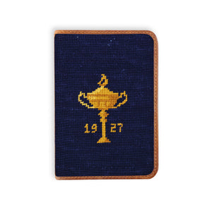 Ryder Cup 1927 Trophy Golf Scorecard Holder (Dark Navy)