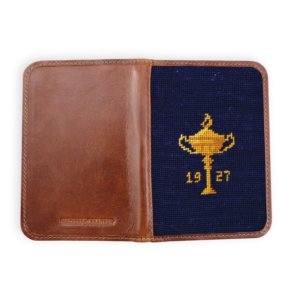Ryder Cup 1927 Trophy Golf Scorecard Holder (Dark Navy)