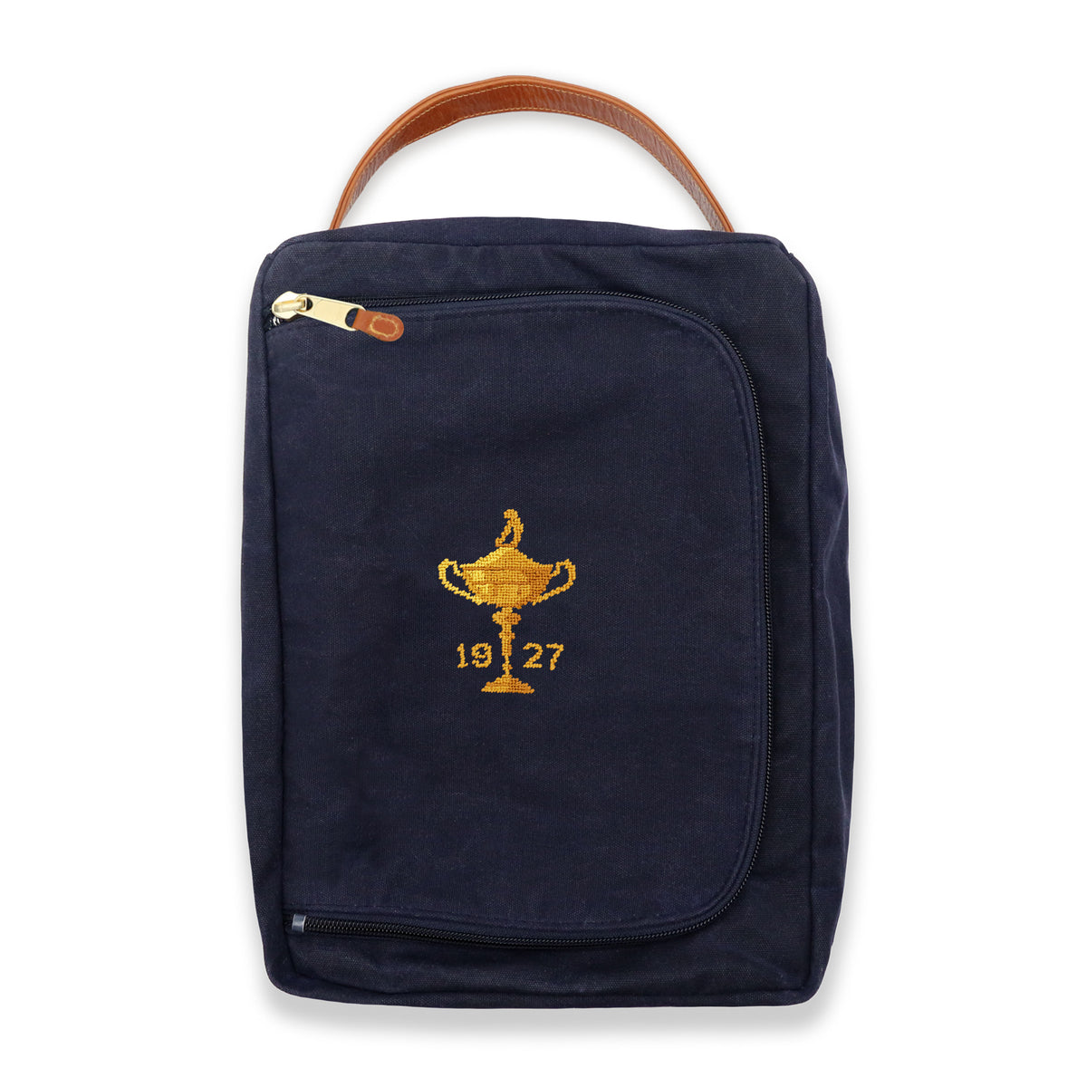Ryder Cup 1927 Trophy Shoe Bag (Navy Waxed Canvas)