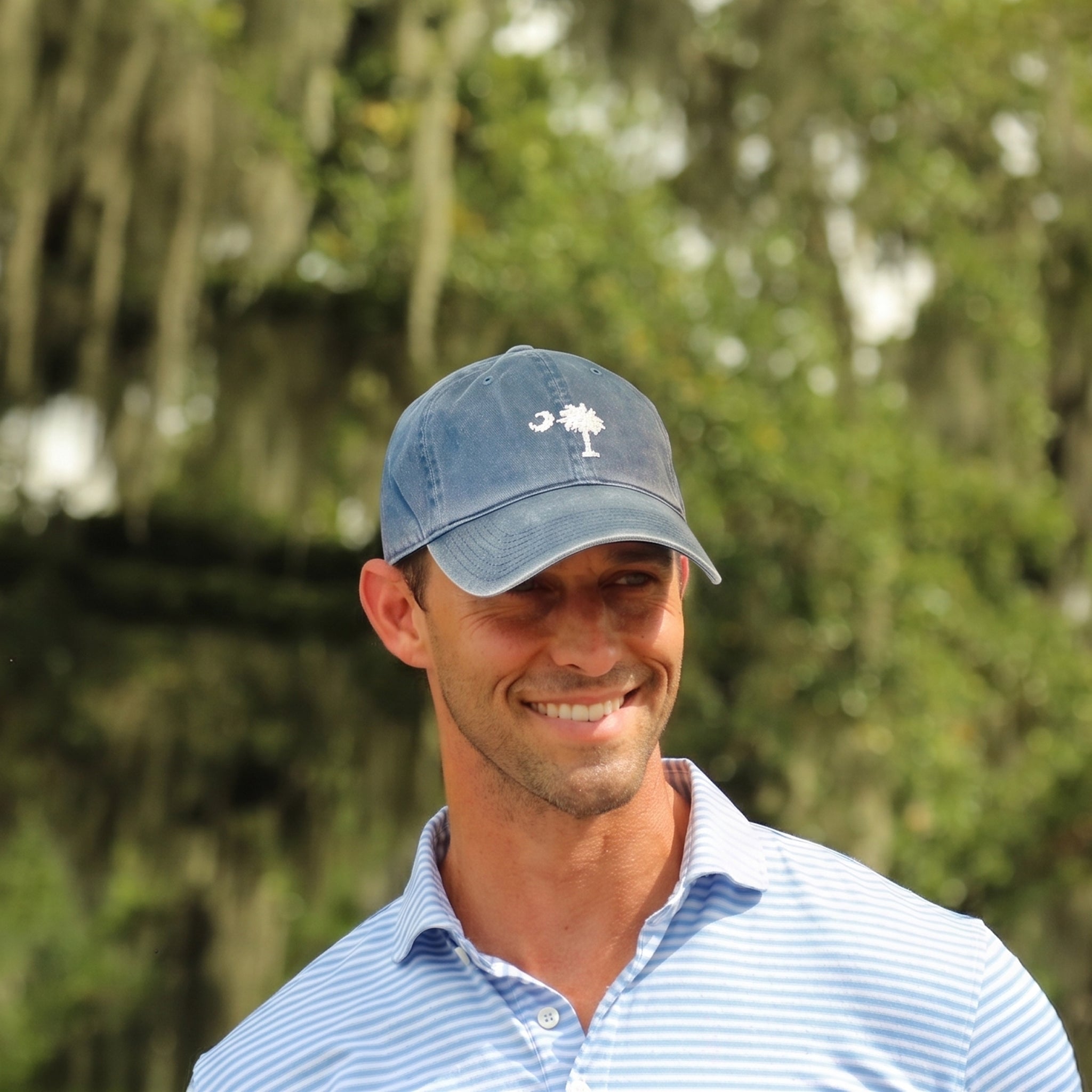 SC Flag Hat (Steel Blue)
