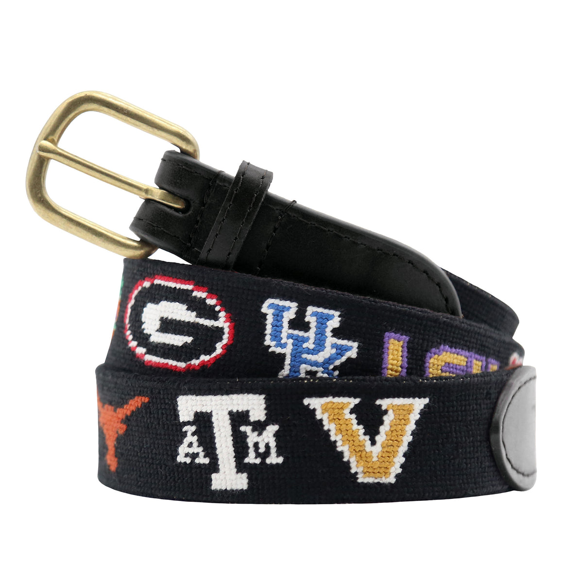 SEC Belt (Black) (Black Leather)