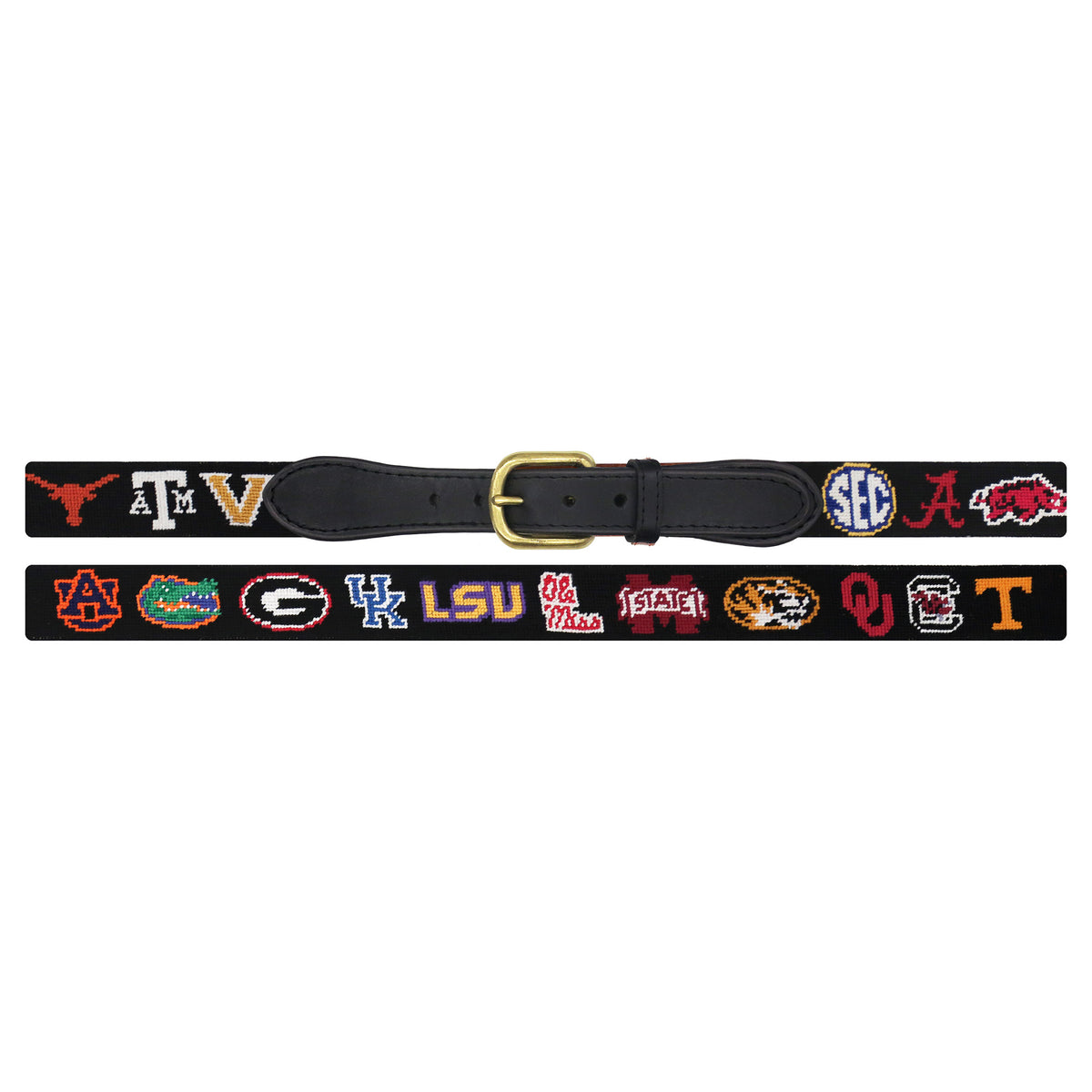 SEC Belt (Black) (Black Leather)