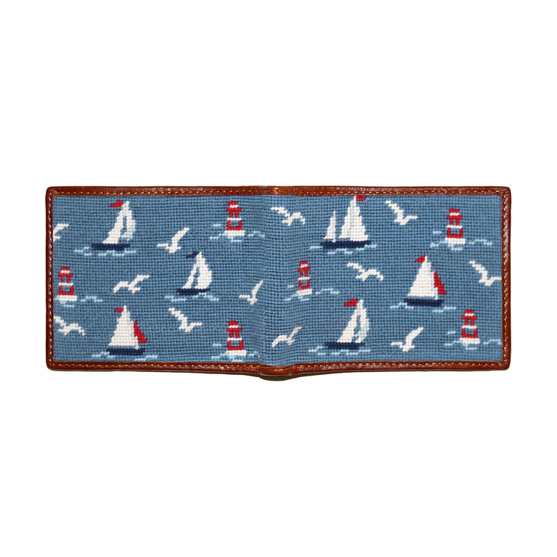 Sea Sailors Wallet (Steel Blue)