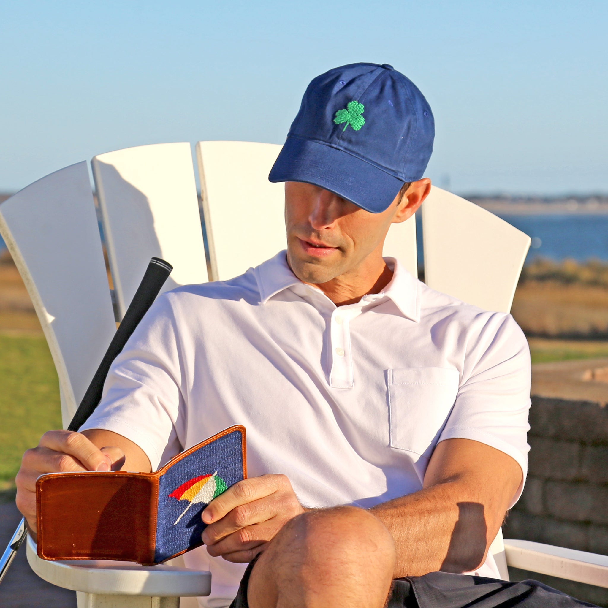 Shamrock Hat (Navy)