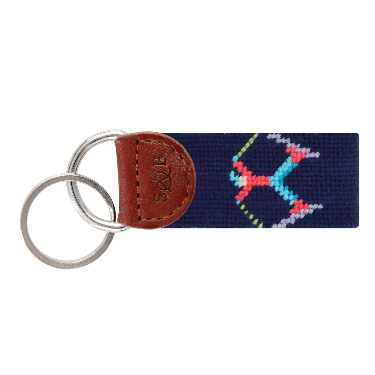 Ski Tricks Key Fob (Dark Navy)