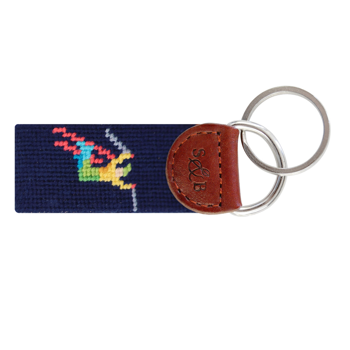 Ski Tricks Key Fob (Dark Navy)
