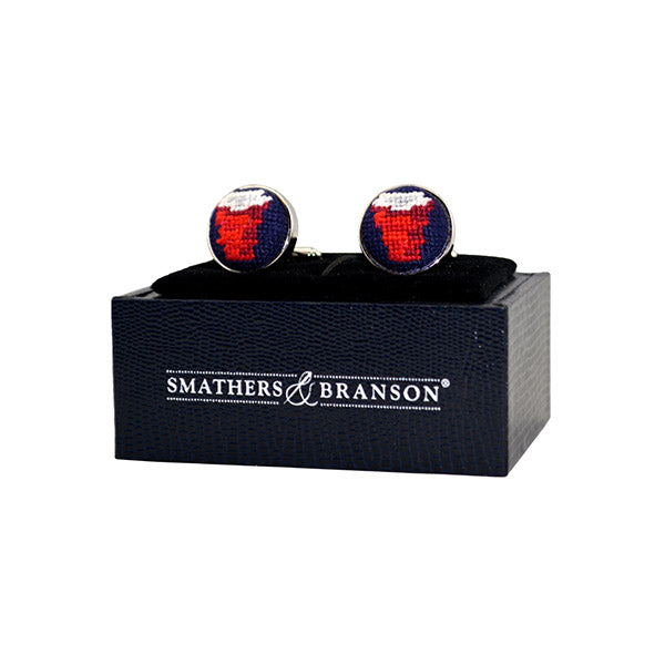 Solo Cup Cufflinks (Dark Navy) (Final Sale)