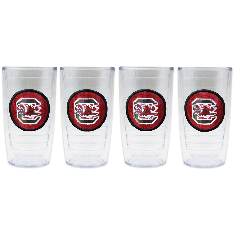 South Carolina Tervis Tumbler (Garnet) (Black Edge)