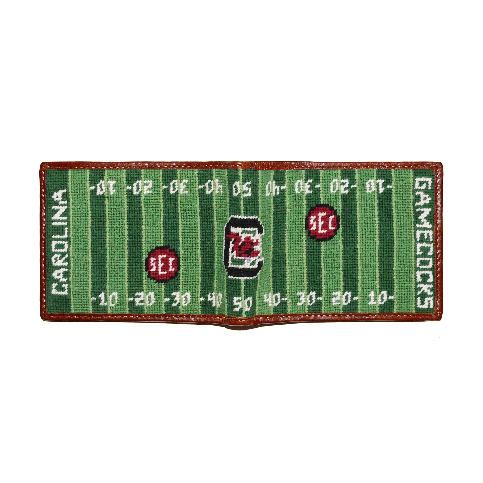 South Carolina Williams-Brice Stadium Football Field Wallet