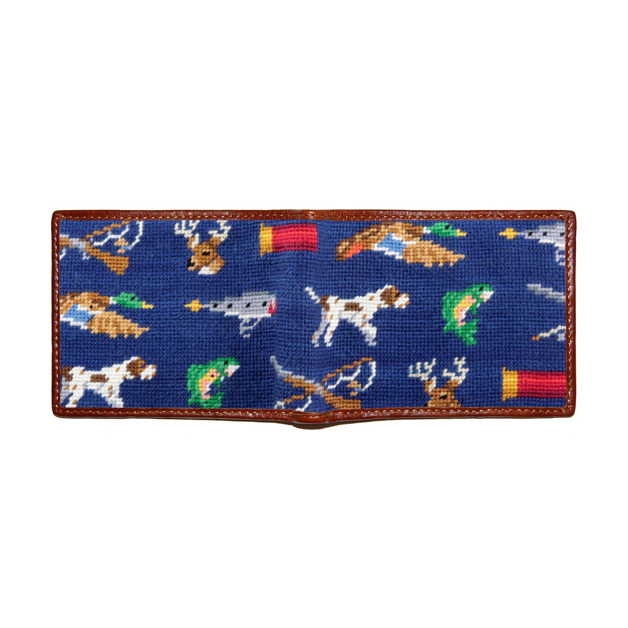 Southern Sportsman Pattern Wallet (Classic Navy) – Smathers & Branson