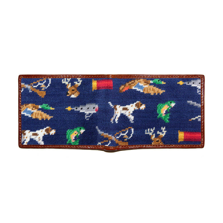 Southern Sportsman Pattern Wallet (Classic Navy)