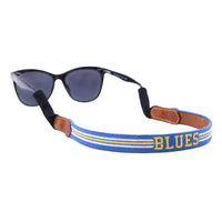 Smathers and Branson StLouisBluesText LLowRes Cobalt Sunglass Strap